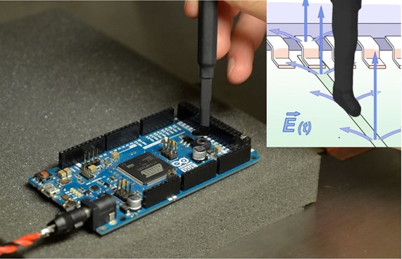 Nutzung einer E-Feldsonde zur Lokalisierung von HF-Quellen